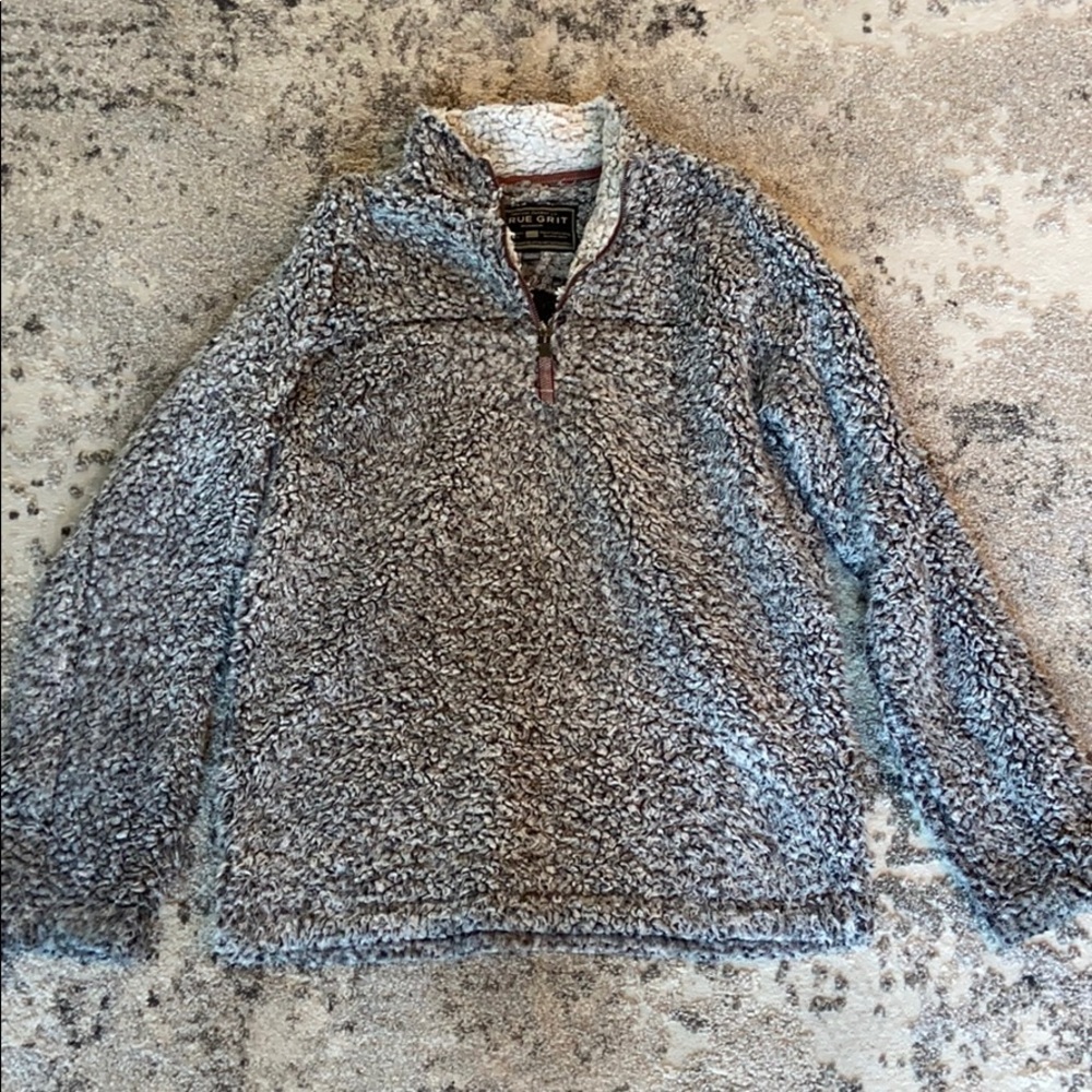 True Grit 1/4 Zip Sherpa Pullover